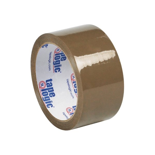 Tape Logic 2'' x 55 yds. Tan Tape Logic #50 Natural Rubber Tape, 36PK T90150T - main